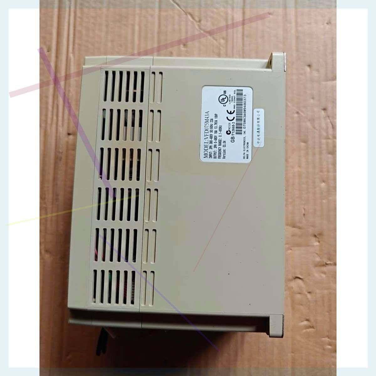 议价直拍不发：原装台达VFD075M43A变频器7.5KW/460V外观功