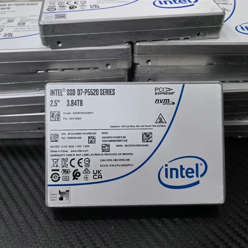 议价直拍不发：英特尔/intel P5520 3.84T NVME U2接
