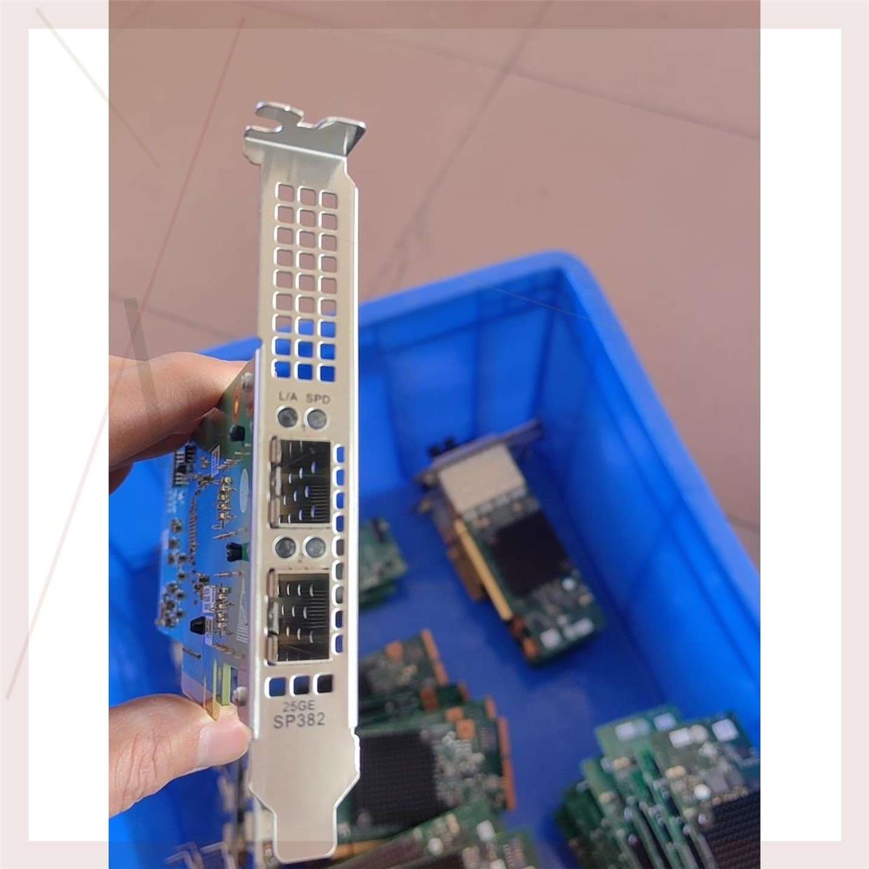 议价直拍不发：SP382 以太网卡-25GE光口-双端口-SFP28(不含