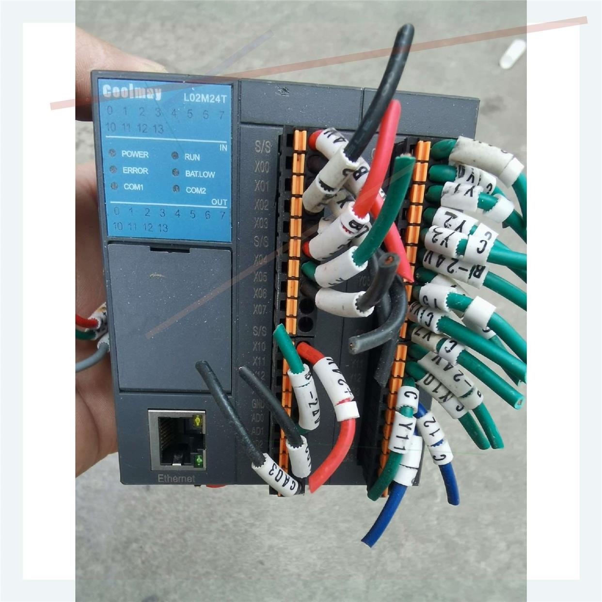 议价直拍不发：顾美PLC,L02M24T,二手拆机,实物拍摄,成色如图,功