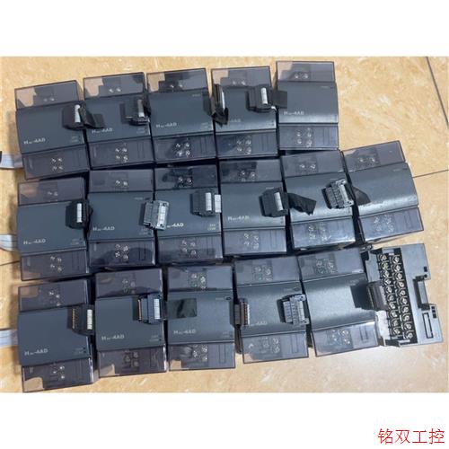 议价直拍不发:二手拆机原装汇川PLC扩展模似量模块,成色不错,