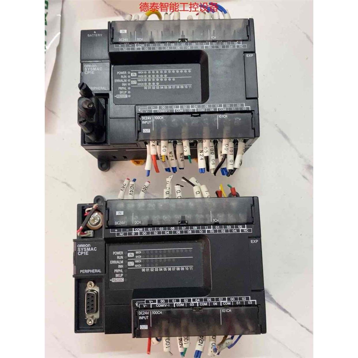 议价直拍不发：询价再拍 拆机处理PLC CP1E-N30SDT-D、成色如图,