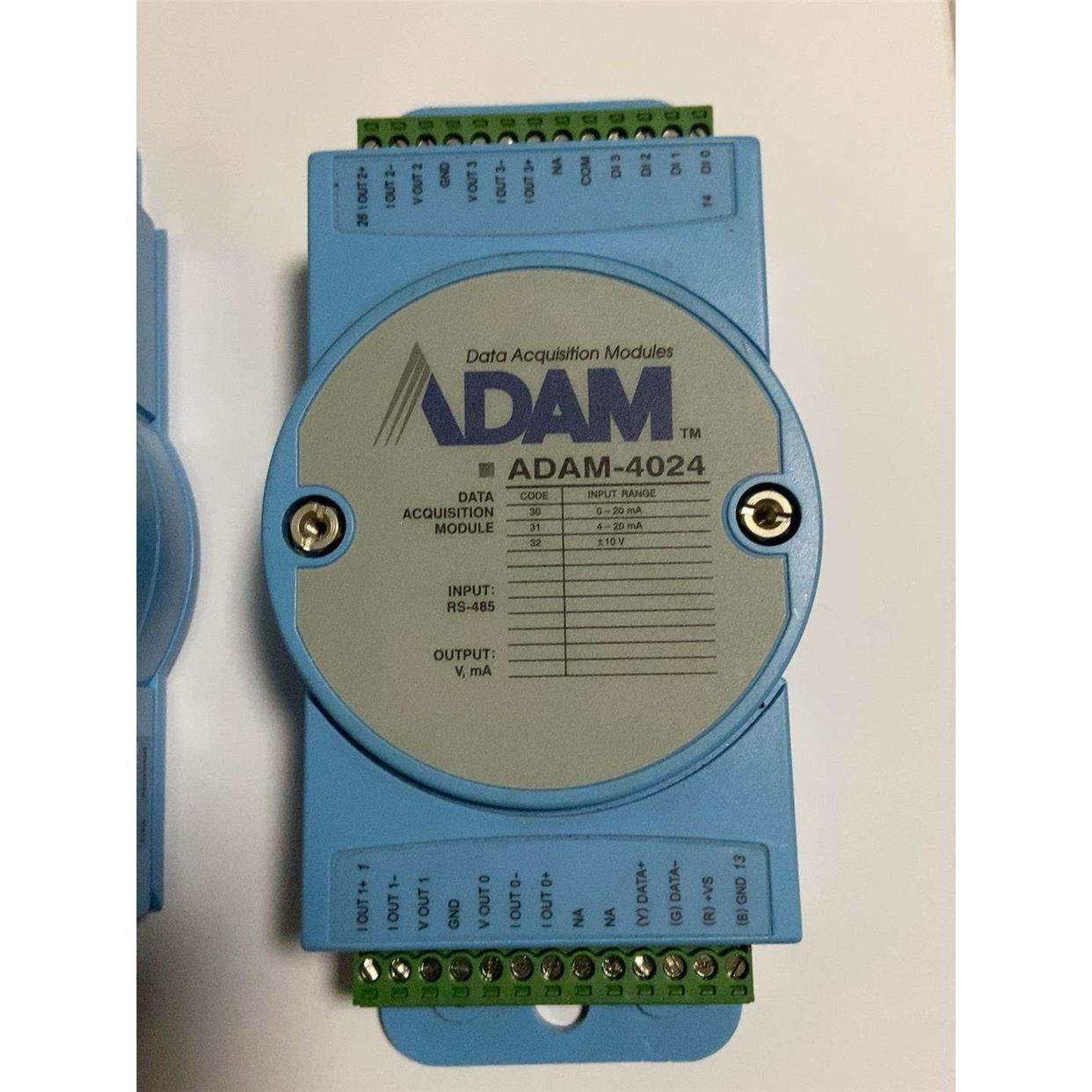 议价直拍不发：研华ADAM-4024, RS232/RS485 modbu