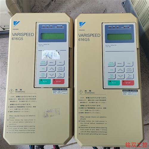 议价直拍不发:安川变频器CIMR-G5A42P2 2.2KW 拆机包好 成