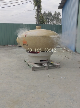 玻璃钢砂锅模型雕塑定制美食节大型标志煲仔饭IP形象卡通人物雕像