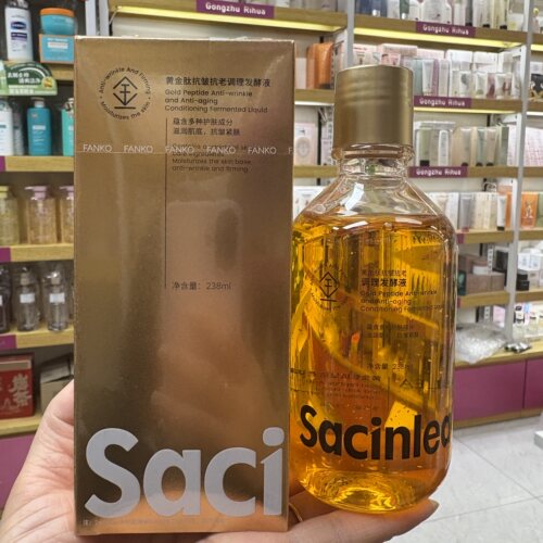 SACINLEA黄金肽抗皱抗老调理发酵液238ml补水保湿紧致紧致爽肤水