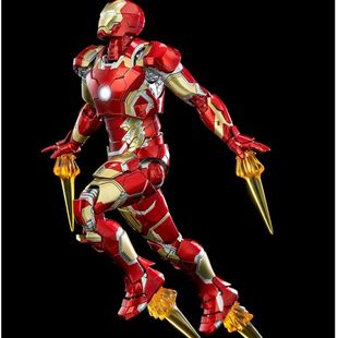 threezero漫威DLX钢铁侠MK6MK43MK46可动人偶手办模型玩具520礼物