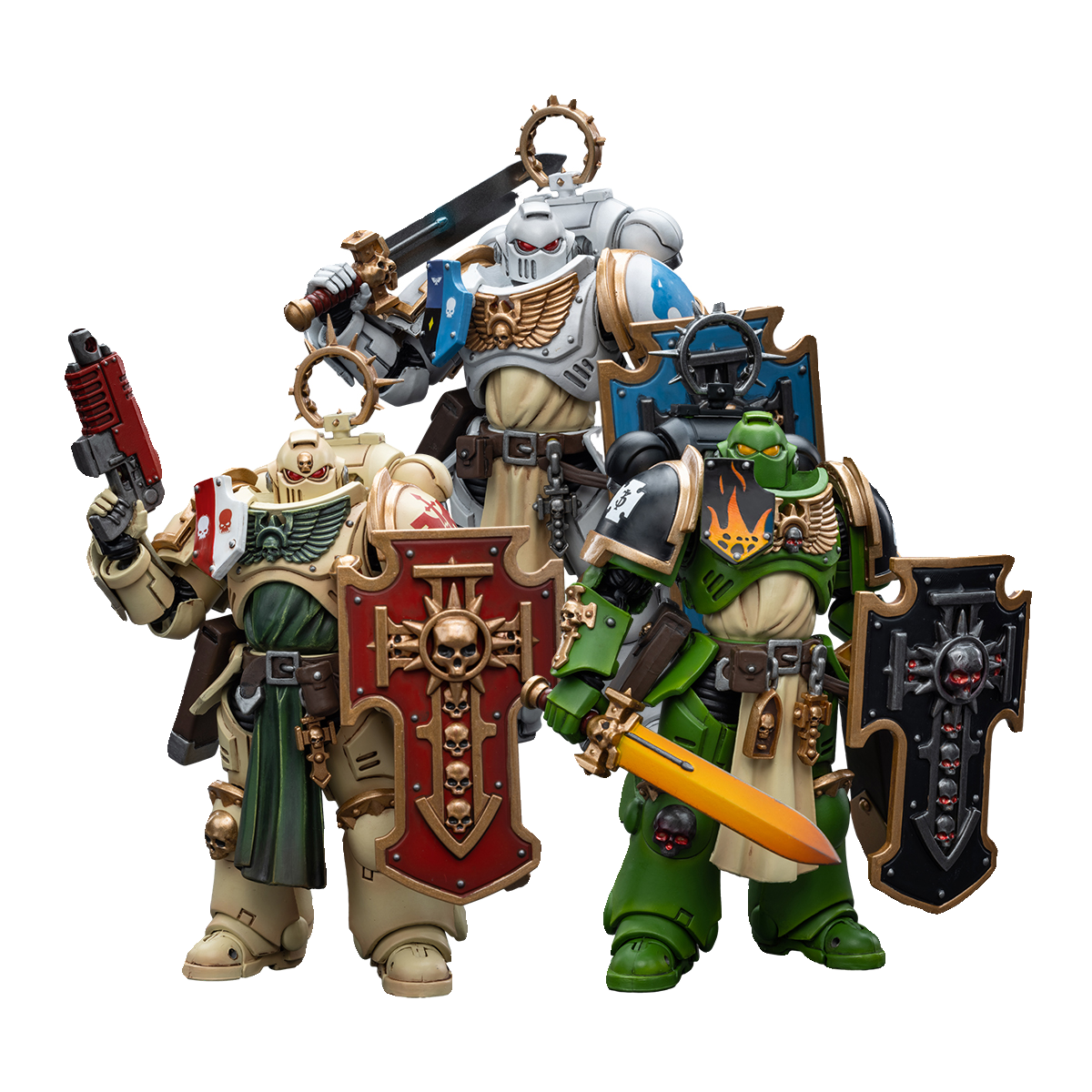 暗源战锤40K火蜥蜴剑卫兵人模型