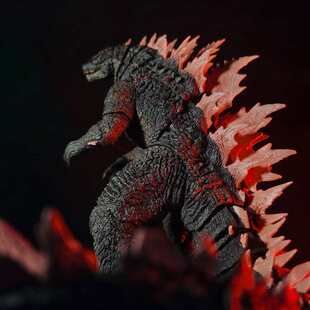 HIYA海雅金刚2热能射线哥斯拉粉背千禧年放射热线哥斯拉模玩手办