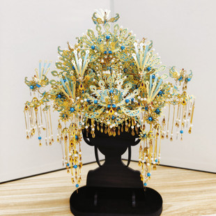 拼酷粉黛九霄青羽冠金属拼装模型手工diy立体拼图模型送结婚礼物