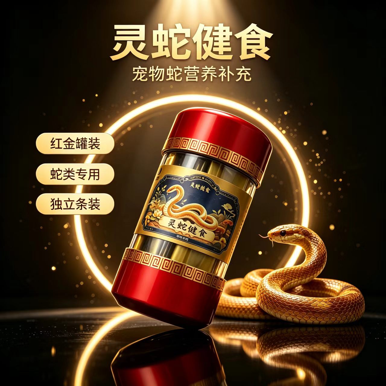 灵蛇宠物蛇健胃添加剂健脾强身