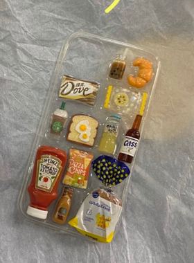 超市食玩仿真滴胶定制手机壳11proxsmax 
mate30/20proReno321