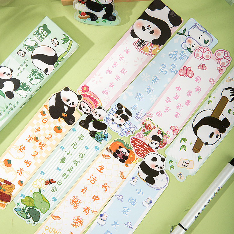 熊猫书签可爱动物异形卡片学生阅读标记卡创意礼物手账diy素材纸,文具电教/文化用品/商务用品,书签,淘宝优惠券,粉丝福利购,淘宝优惠卷
