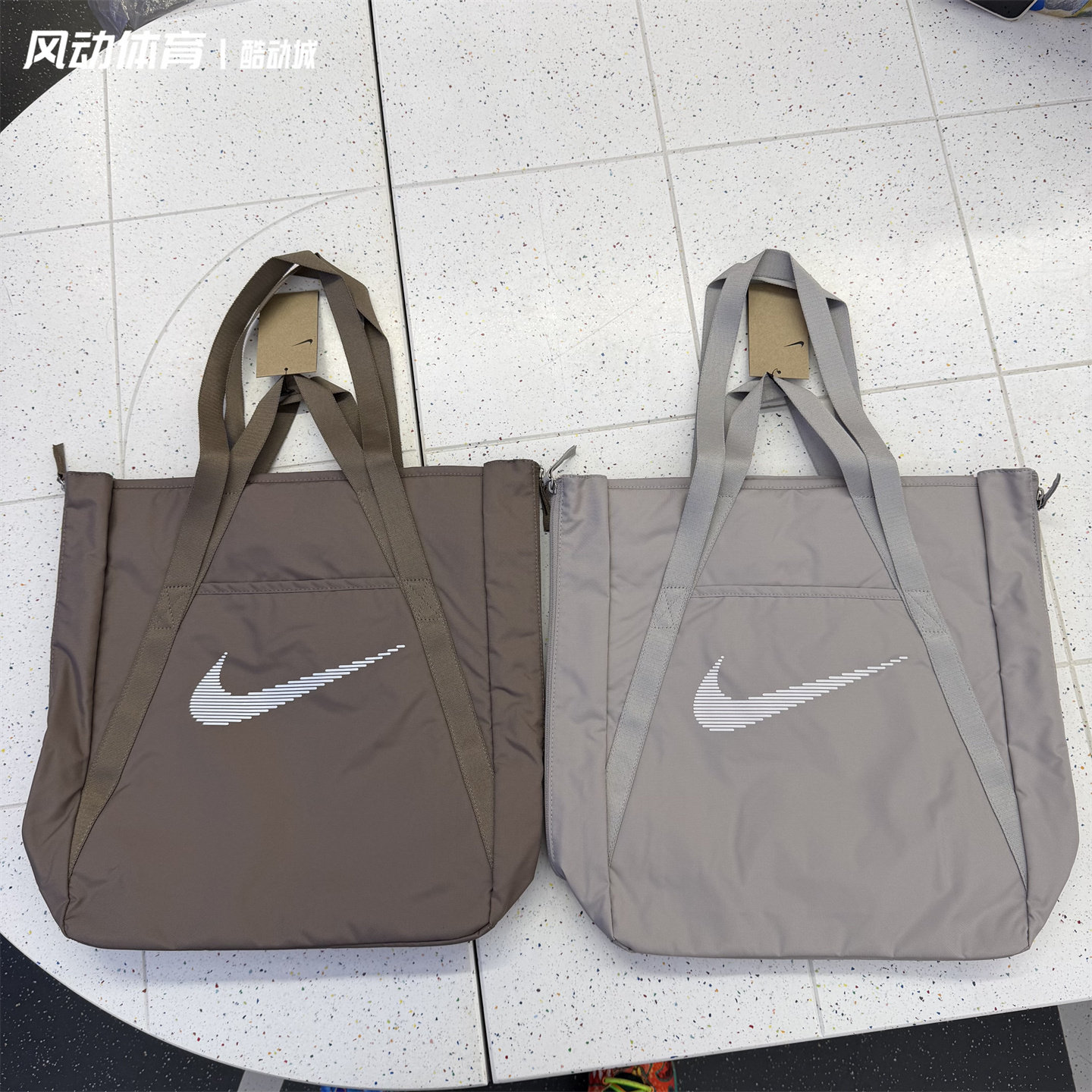 Nike/耐克女子运动训练休闲拎包斜挎包大容量托特包手提包 DR7217