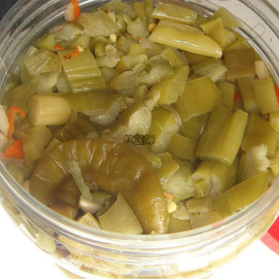 包邮 热卖 江西赣南特产酸辣芋荷周村芋荷韩国泡菜下饭开胃酱菜食品