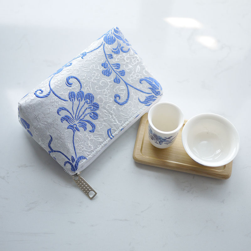 独家原创设计自制行家茶具三件套收纳包包保护套闻香杯品茗杯