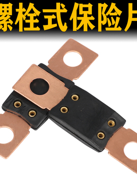 叉栓式保险丝汽车大电流熔断式保险丝保险盒 大号插片保险60A400A