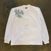 海外订单尾货 上衣ins t恤男女同款 撤回外贸美式 潮流重磅纯棉长袖