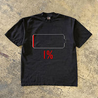 Overseas order leftover stock ~ Recall of the American retro pure cotton short-sleeved T-shirt, a versatile top for both men and women, from a trendy foreign trade brand thumbnail 2