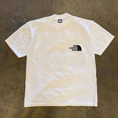 海外订单尾货 T恤男女百搭上衣 oversize纯棉短袖 撤回外贸美式 夏季