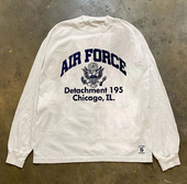 T恤男女情侣宽松上衣 oversize纯棉长袖 海外订单尾货 撤回外贸美式