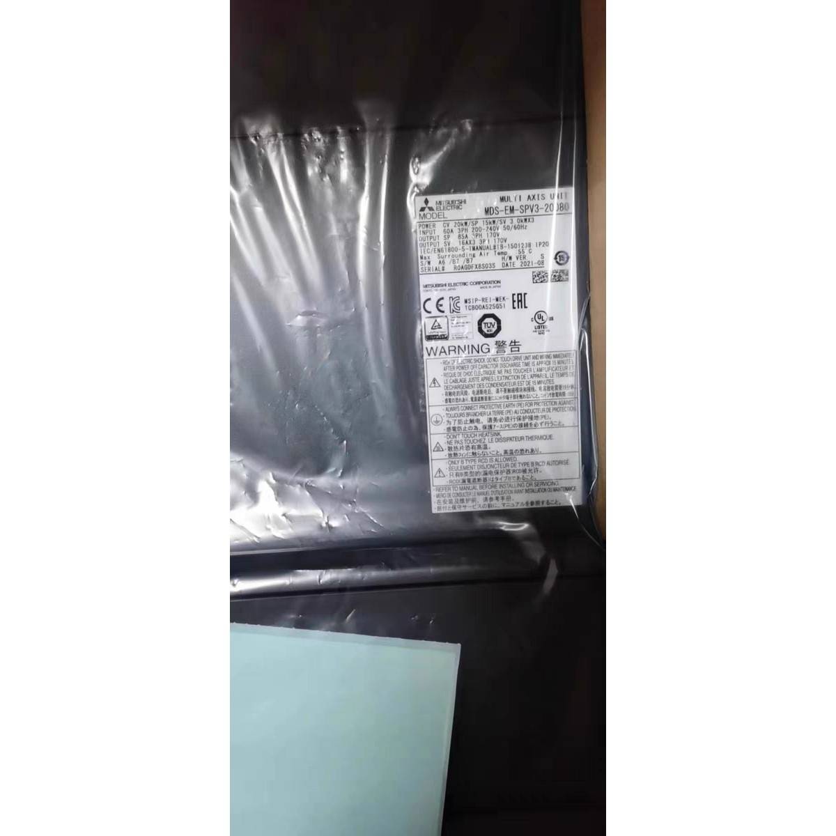 MDS-EM-SPV3-20080-10080-16080B三菱伺服驱动器现货质保一年议价