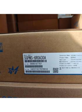 SGPMS-6R0A30A/2R5A30AYASKAWA/安川伺服电机质保一年询价交流