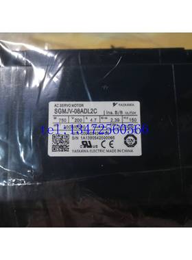安川伺服电机SGMJV-08ADL2C原装现货出售 质保一年 炼接实物图