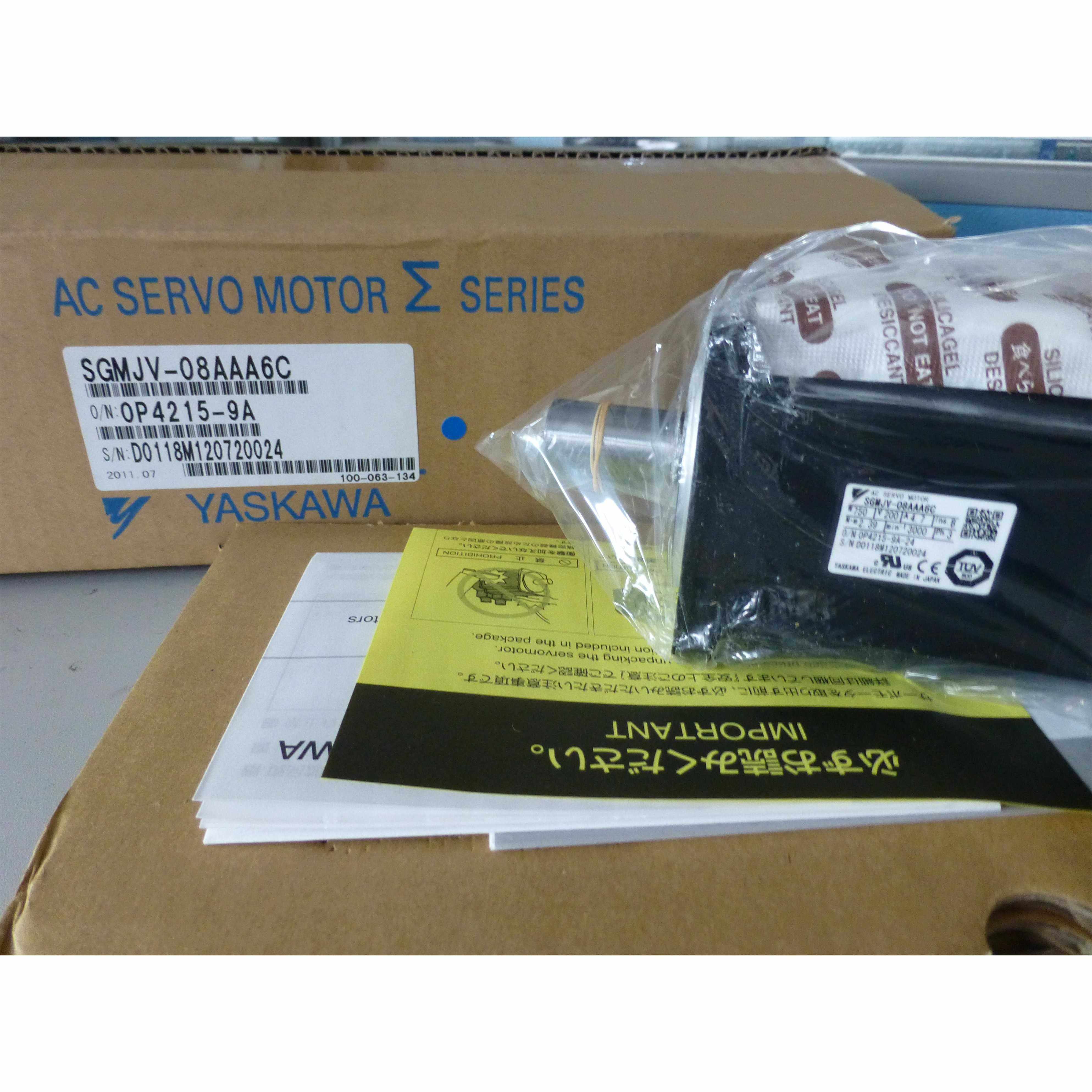 全新原装安川伺服电机SGMAV-06A3A6C