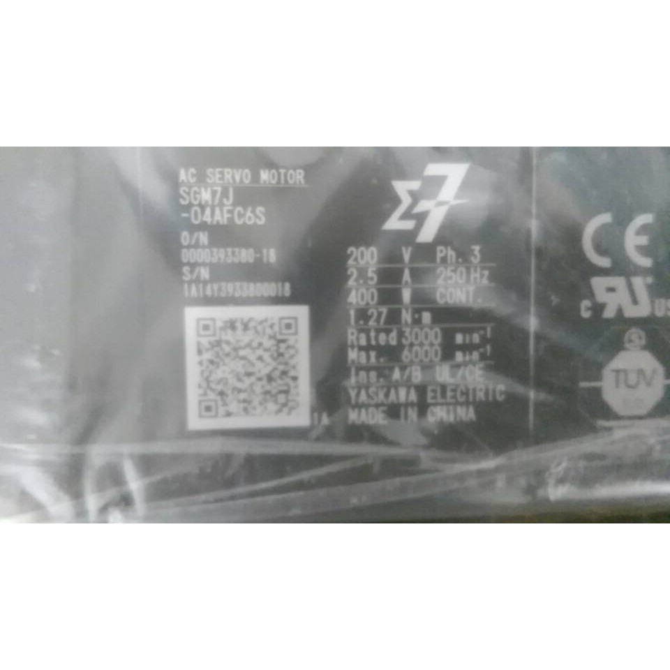 全新原装安川七系750w套装SGM7J-08A7C6S+SGD7S-5R5A00A002