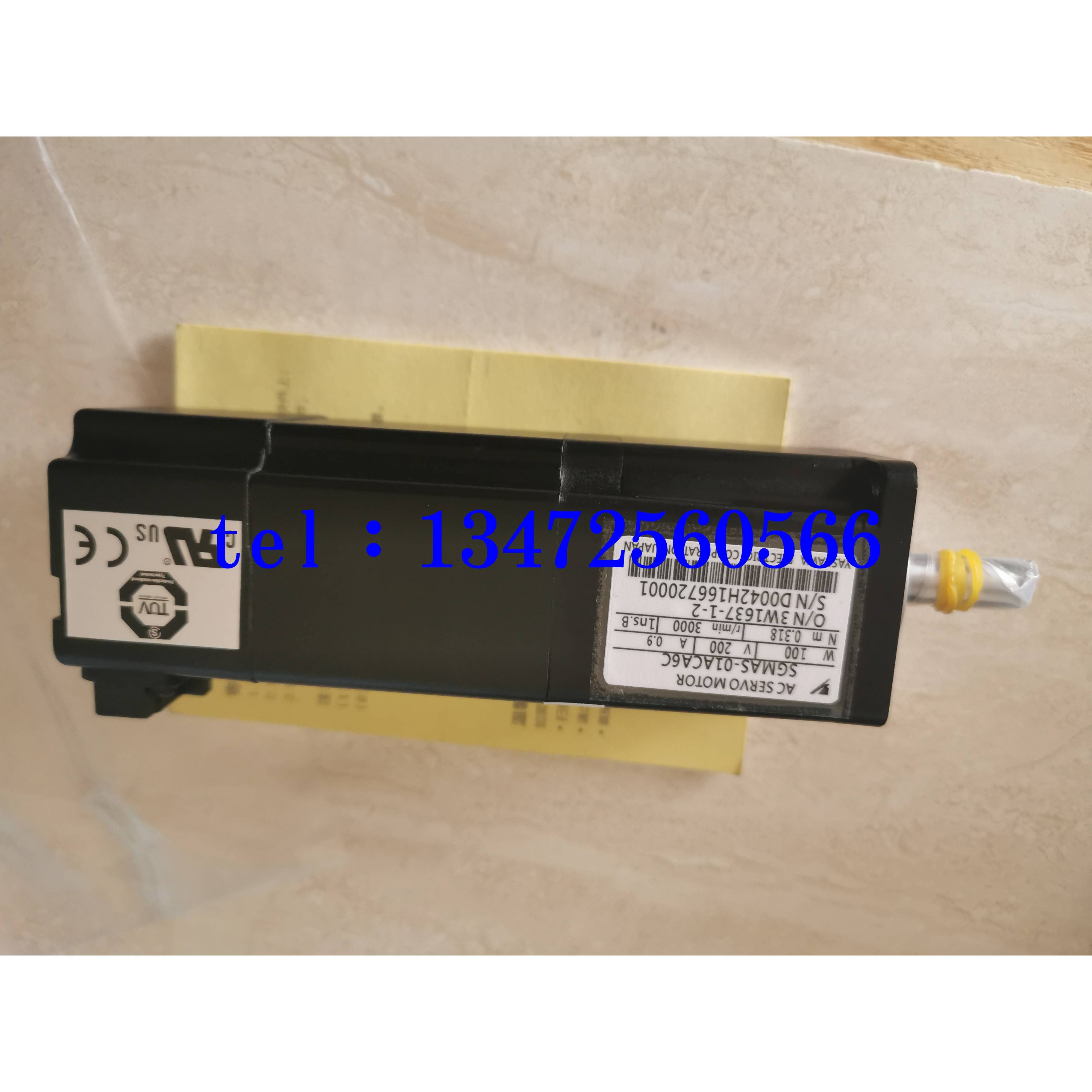 安川伺服电机SGMAS-01ACA2C/4C/6C原装现货SGMJV-04AAA6C/2C议价