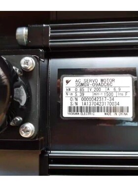 SGMGV-09ADC6C/61/ADA21安川伺服电机现货包邮质保一年，欢迎询价