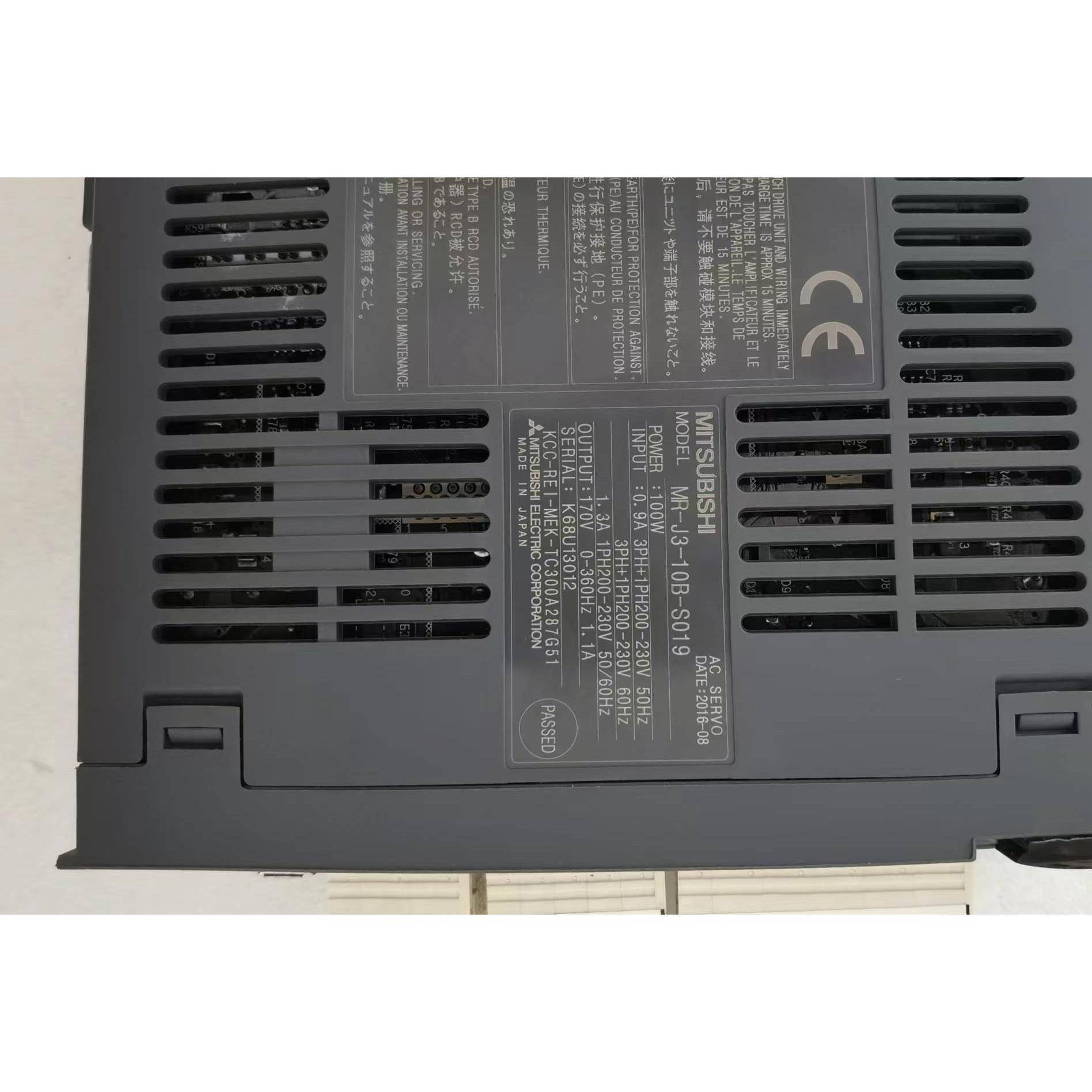 三菱伺服驱动 MR-J3-10B-S133/MR-J3-10B-S019/40B-S133 有质保