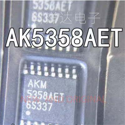 AK5358AET    AKM5358AET    AK5358AET-E2    5358AET   TSSOP16