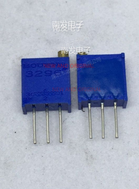 3296W-1-105LF BONENS顶调电位器 阻值1M直插微调电阻多圈式微调