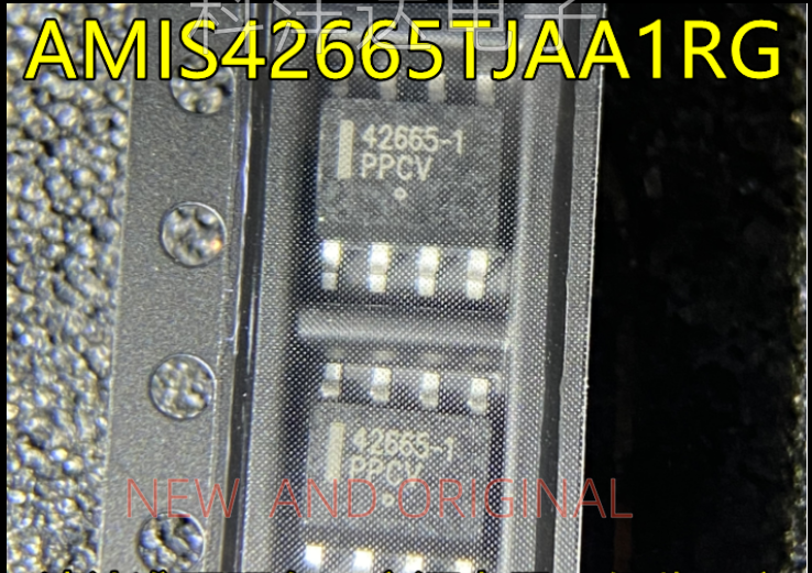 AMIS42665TJAA1RG 丝印42665-1 贴片SOP8 低功耗收发器芯片 全新