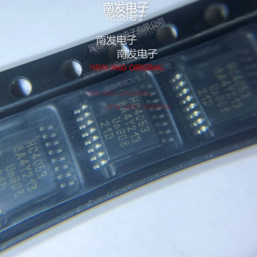 74HC4053PW,118 TSSOP16 三路2通道模拟多路复用器芯片丝印HC4053