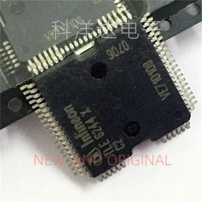 TLE6244X C2 TLE6244XC2  HQFP64  汽车发动机电脑板喷油驱动芯片