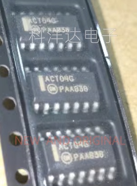 MC74ACT04DR2G 丝印ACT04G 贴片SOP14 六反相器逻辑芯片 量大价优