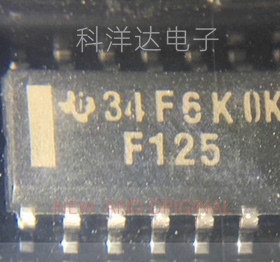 SN74F125DR 丝印F125 贴片SOP14 电源电压管理 逻辑芯片 量大价优