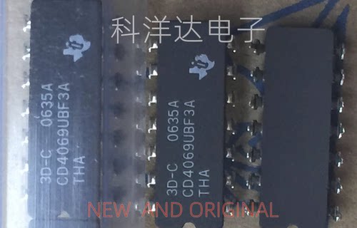 CD4069UBF3A CD4069UBF 封装CDIP-14陶瓷 全新 BOM配单一站式采购