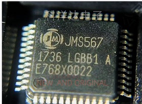 JMS567-LGBB1  JMS567-LGBB1A QFP48 移动硬盘驱动接口芯片 全新