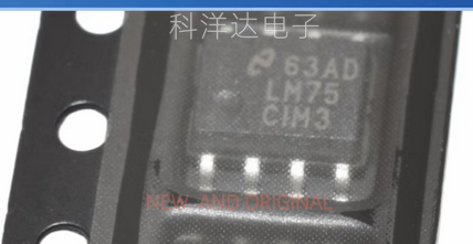 LM75CIM-3 LM75CIM3 SOP8脚贴片 温度传感器监控器芯片 量大价优