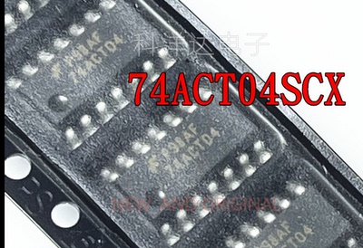 74ACT04SCX 丝印74ACT04 SOP3.9MM 门和反向器 逻辑芯片 量大价优