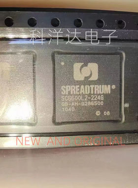 SC6600L2-224G 手机机CPU处理器 BGA12*12  BOM配单一站式采购