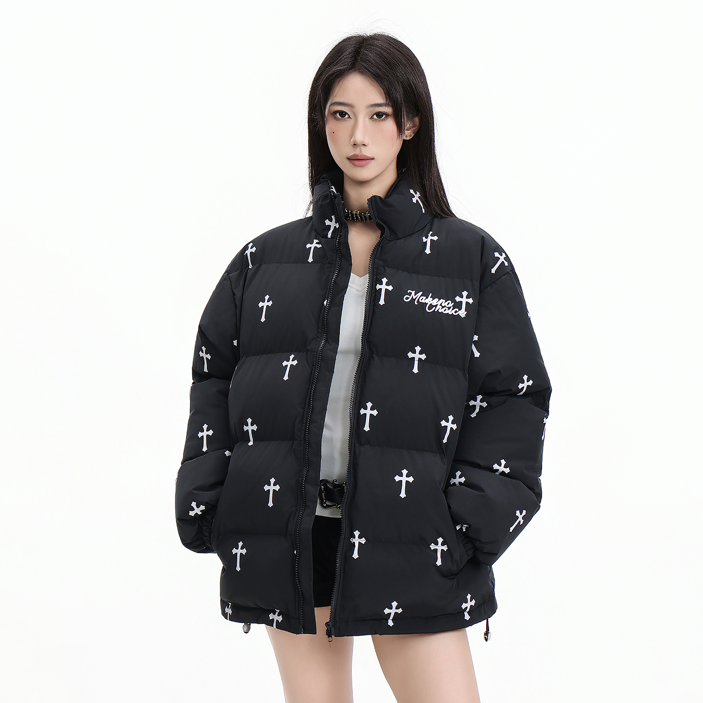 DARKAGE原创冬季加厚保暖棉服