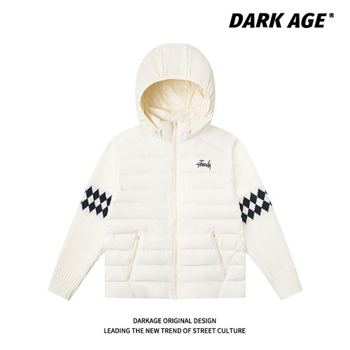 DARKAGE原创50白鸭绒冬季羽绒服