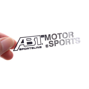 ABT镍合金金属车标 ABT汽车改装 金属车标立体车贴标牌
