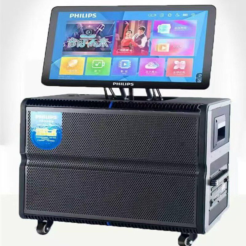 飞利浦原装音箱SD380T立体声超重低音户外专用网红声卡移动音响