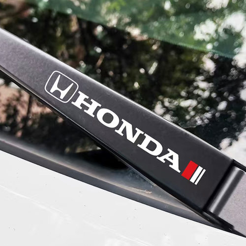 汽车雨刷器装饰贴反光改装运动